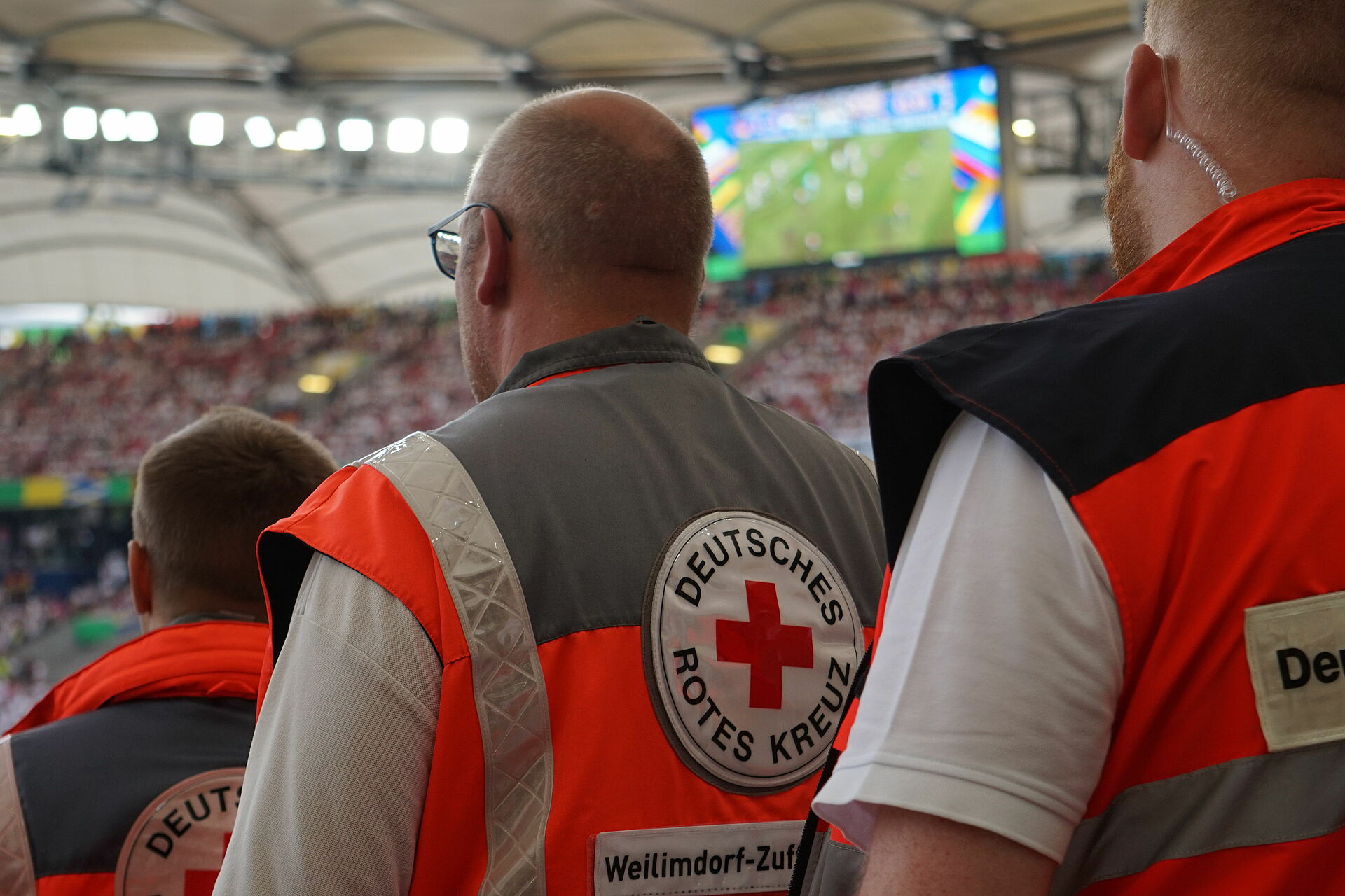 DRK Weilimdorf-Zuffenhausen beim Sanitätsdienst